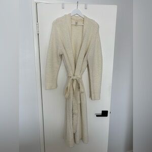 SKIMS Cozy Cream Knit Robe